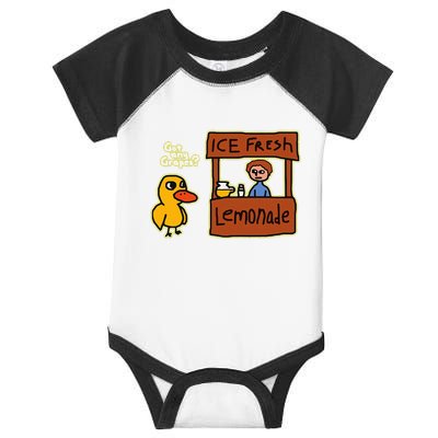 Ice Fresh Lemonade Duck Funny Got Any Grapes Love Gift Infant Baby Jersey Bodysuit