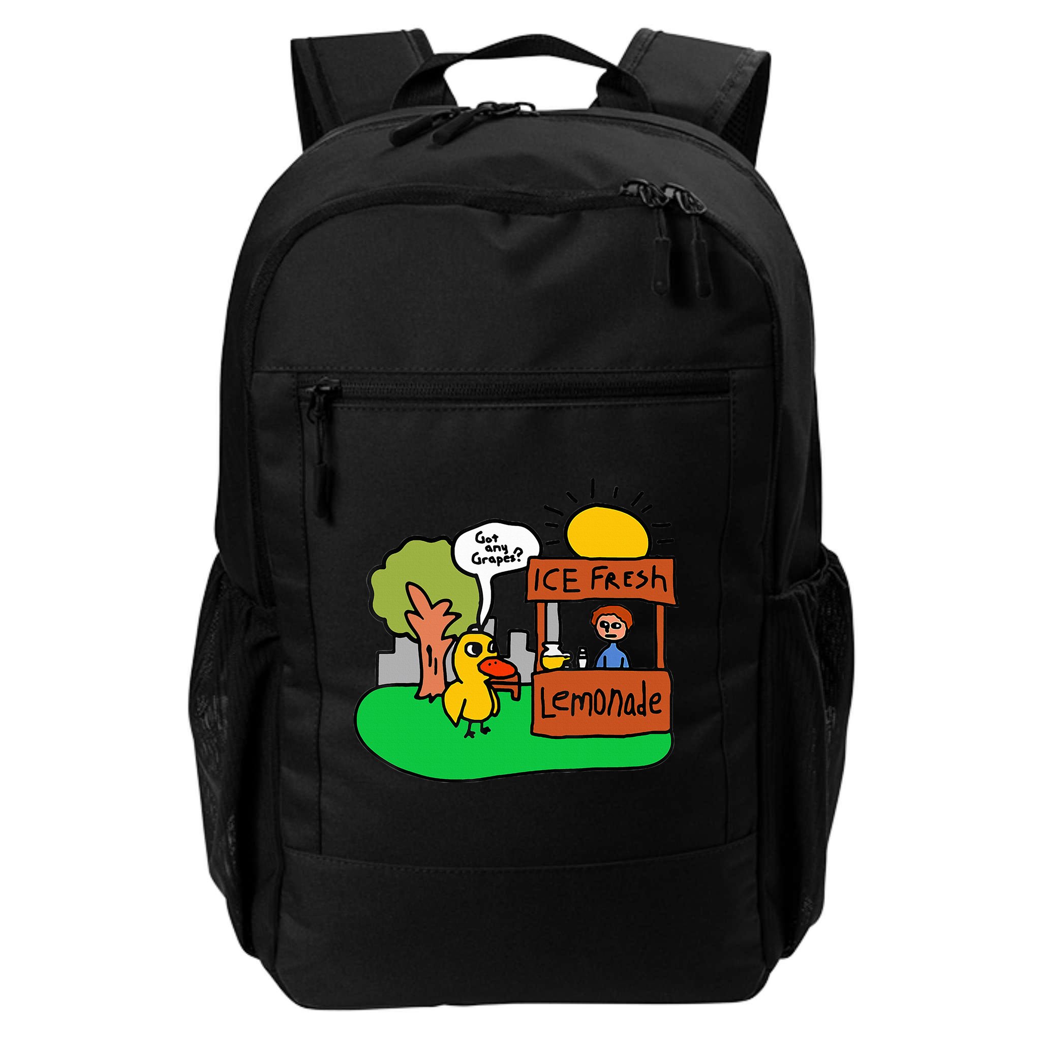 Ice Fresh Lemonade Got Any Grapes Duck Funny Gift  Backpack