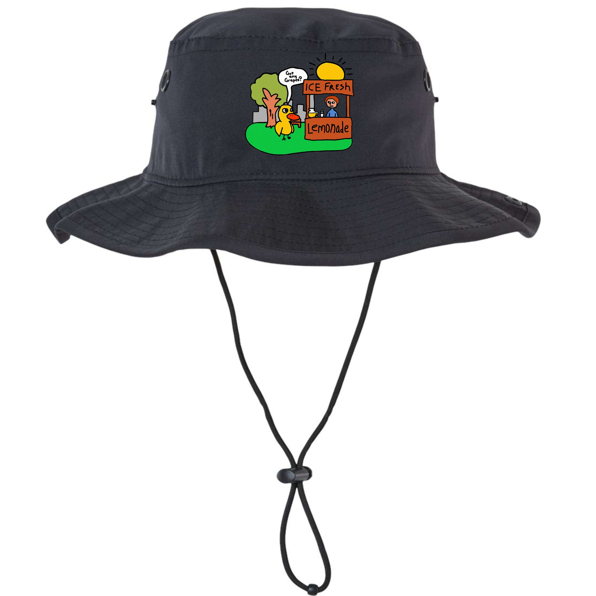 Ice Fresh Lemonade Got Any Grapes Duck Funny Gift  Bucket Hat