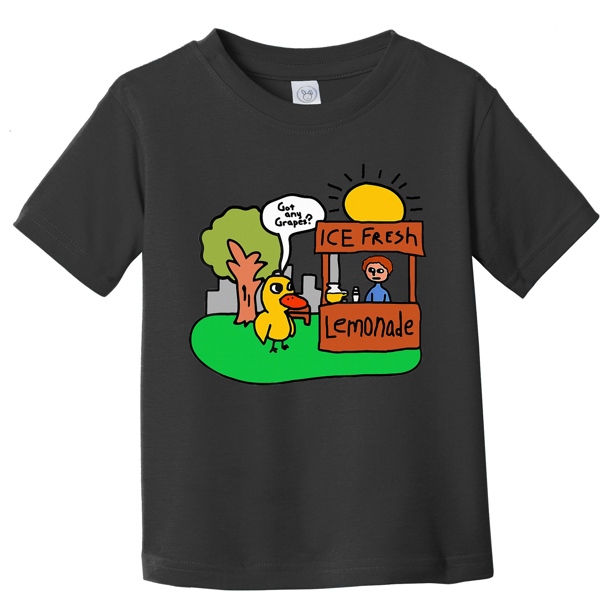 Ice Fresh Lemonade Got Any Grapes Duck Funny Gift  Toddler T-Shirt