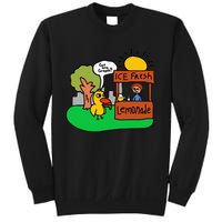 Ice Fresh Lemonade Got Any Grapes Duck Funny Gift Sweatshirt