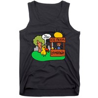 Ice Fresh Lemonade Got Any Grapes Duck Funny Gift Tank Top