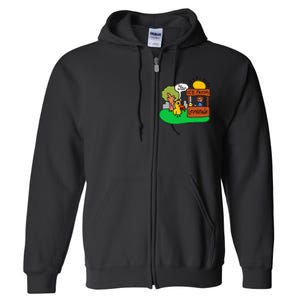 Ice Fresh Lemonade Got Any Grapes Duck Funny Gift Full Zip Hoodie