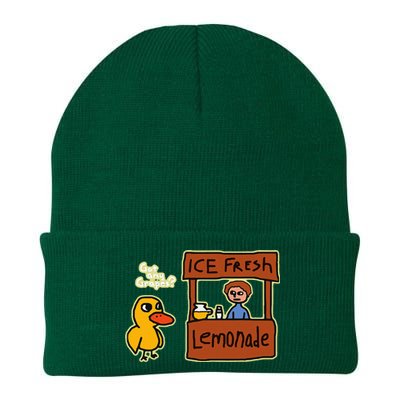 Ice Fresh Lemonade Duck Funny Got Any Grapes Love Gift Knit Cap Winter Beanie