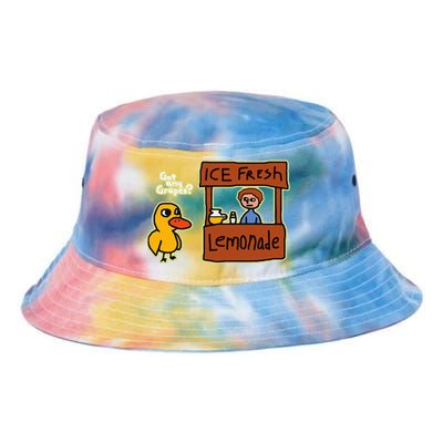 Ice Fresh Lemonade Duck Funny Got Any Grapes Love Gift Tie Dye Newport Bucket Hat