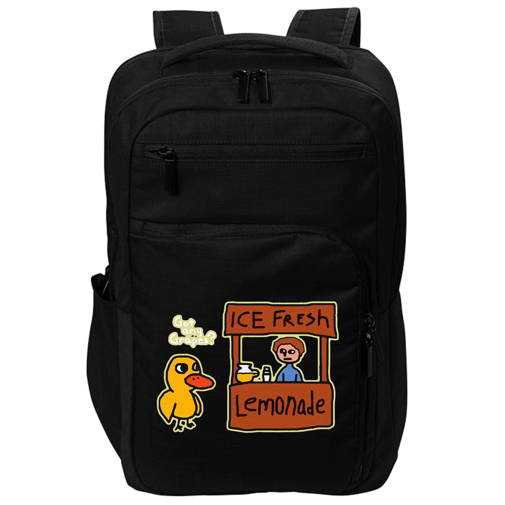 Ice Fresh Lemonade Duck Funny Got Any Grapes Love Gift Impact Tech Backpack