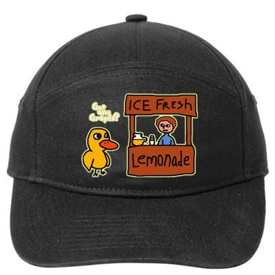 Ice Fresh Lemonade Duck Funny Got Any Grapes Love Gift 7-Panel Snapback Hat