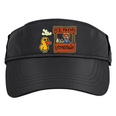 Ice Fresh Lemonade Duck Funny Got Any Grapes Love Gift Adult Drive Performance Visor