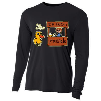 Ice Fresh Lemonade Duck Funny Got Any Grapes Love Gift Cooling Performance Long Sleeve Crew