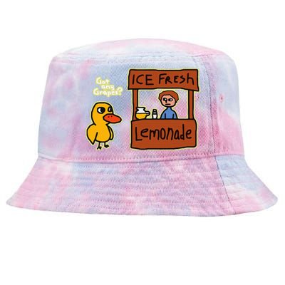 Ice Fresh Lemonade Duck Funny Got Any Grapes Love Gift Tie-Dyed Bucket Hat