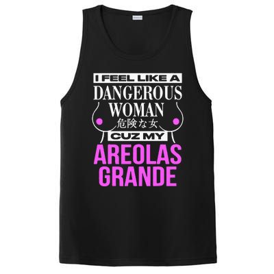 I Feel Like A Dangerous Woman Cuz My Areolas Grande PosiCharge Competitor Tank