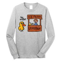 Ice Fresh Lemonade Got Any Grapes Duck Funny Gift Long Sleeve Shirt