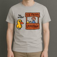 Ice Fresh Lemonade Got Any Grapes Duck Funny Gift T-Shirt
