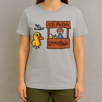 Ice Fresh Lemonade Got Any Grapes Duck Funny Gift T-Shirt