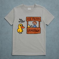 Ice Fresh Lemonade Got Any Grapes Duck Funny Gift T-Shirt