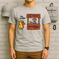 Ice Fresh Lemonade Got Any Grapes Duck Funny Gift T-Shirt