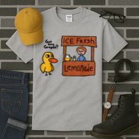Ice Fresh Lemonade Got Any Grapes Duck Funny Gift Tall T-Shirt