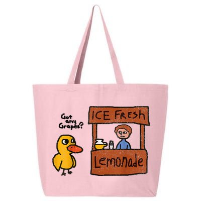 Ice Fresh Lemonade Got Any Grapes Duck Funny Gift 25L Jumbo Tote