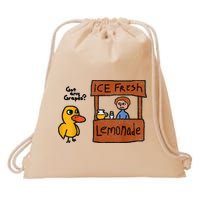 Ice Fresh Lemonade Got Any Grapes Duck Funny Gift Drawstring Bag