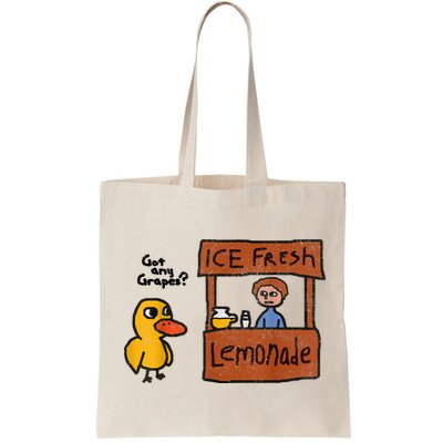 Ice Fresh Lemonade Got Any Grapes Duck Funny Gift Bag