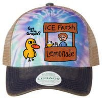 Ice Fresh Lemonade Got Any Grapes Duck Funny Gift Legacy Tie Dye Trucker Hat
