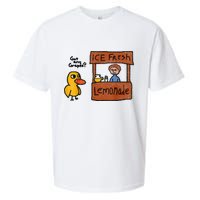 Ice Fresh Lemonade Got Any Grapes Duck Funny Gift Sueded Cloud Jersey T-Shirt