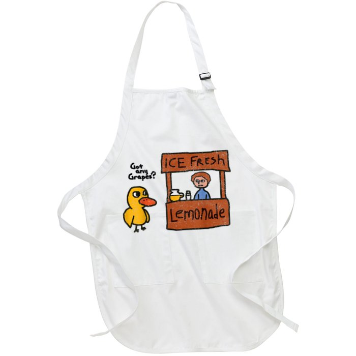 Ice Fresh Lemonade Got Any Grapes Duck Funny Gift Apron