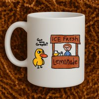 Ice Fresh Lemonade Got Any Grapes Duck Funny Gift Mug