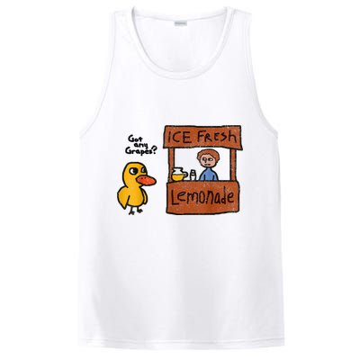 Ice Fresh Lemonade Got Any Grapes Duck Funny Gift PosiCharge Competitor Tank