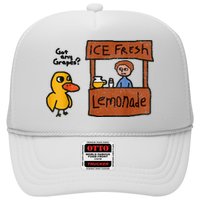 Ice Fresh Lemonade Got Any Grapes Duck Funny Gift Hat