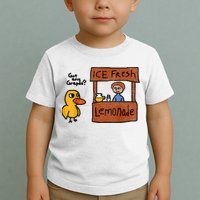 Ice Fresh Lemonade Got Any Grapes Duck Funny Gift Toddler T-Shirt