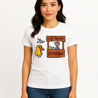 Ice Fresh Lemonade Got Any Grapes Duck Funny Gift Womens T-Shirt