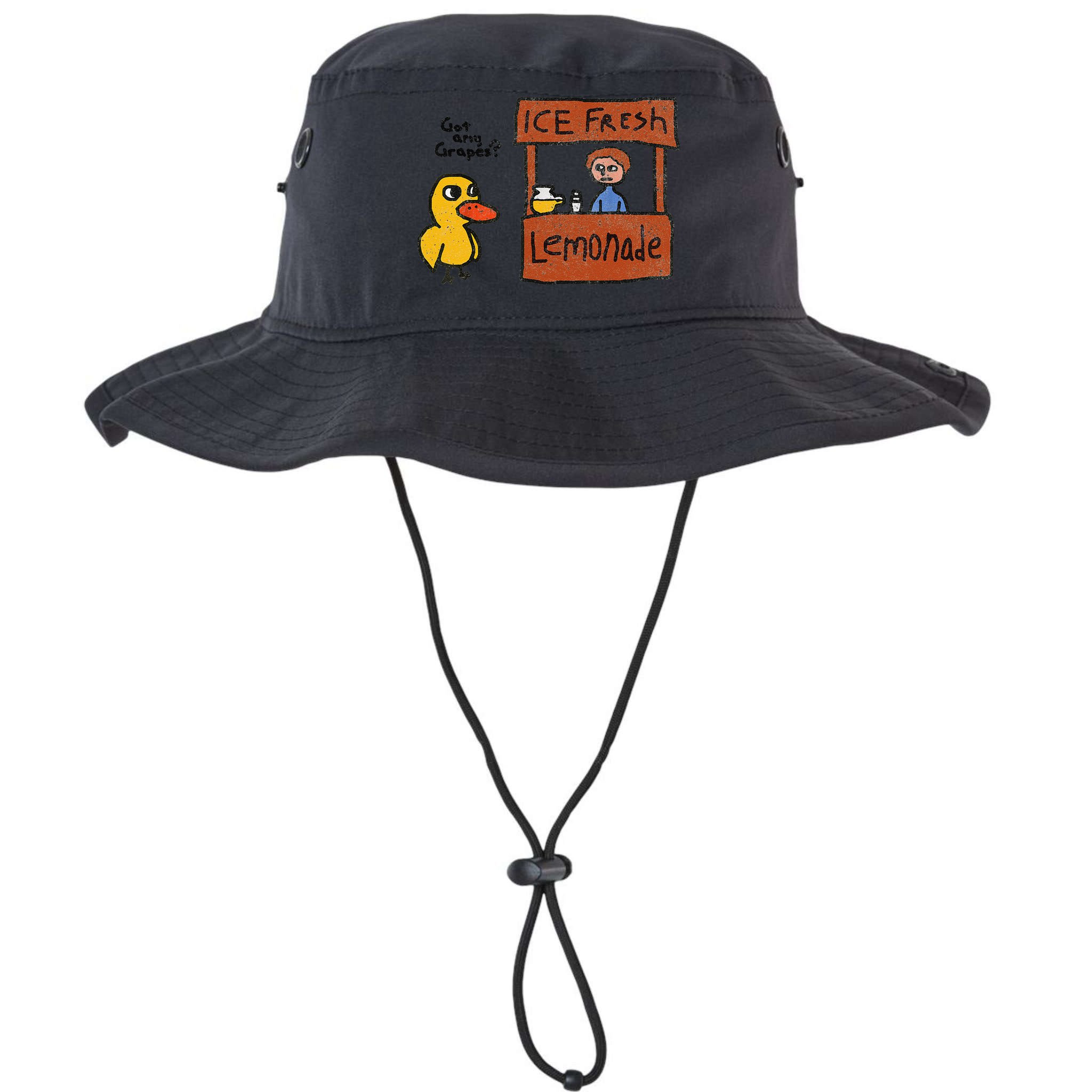 Ice Fresh Lemonade Got Any Grapes Duck Funny Gift Bucket Hat