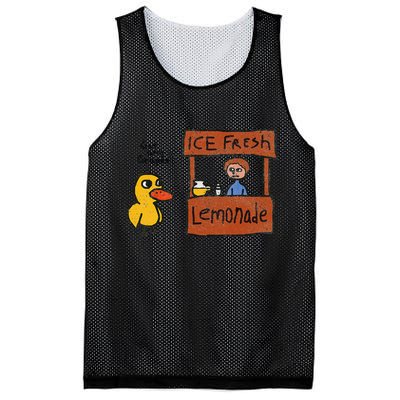 Ice Fresh Lemonade Got Any Grapes Duck Funny Gift Mesh Reversible Basketball Jersey Tank