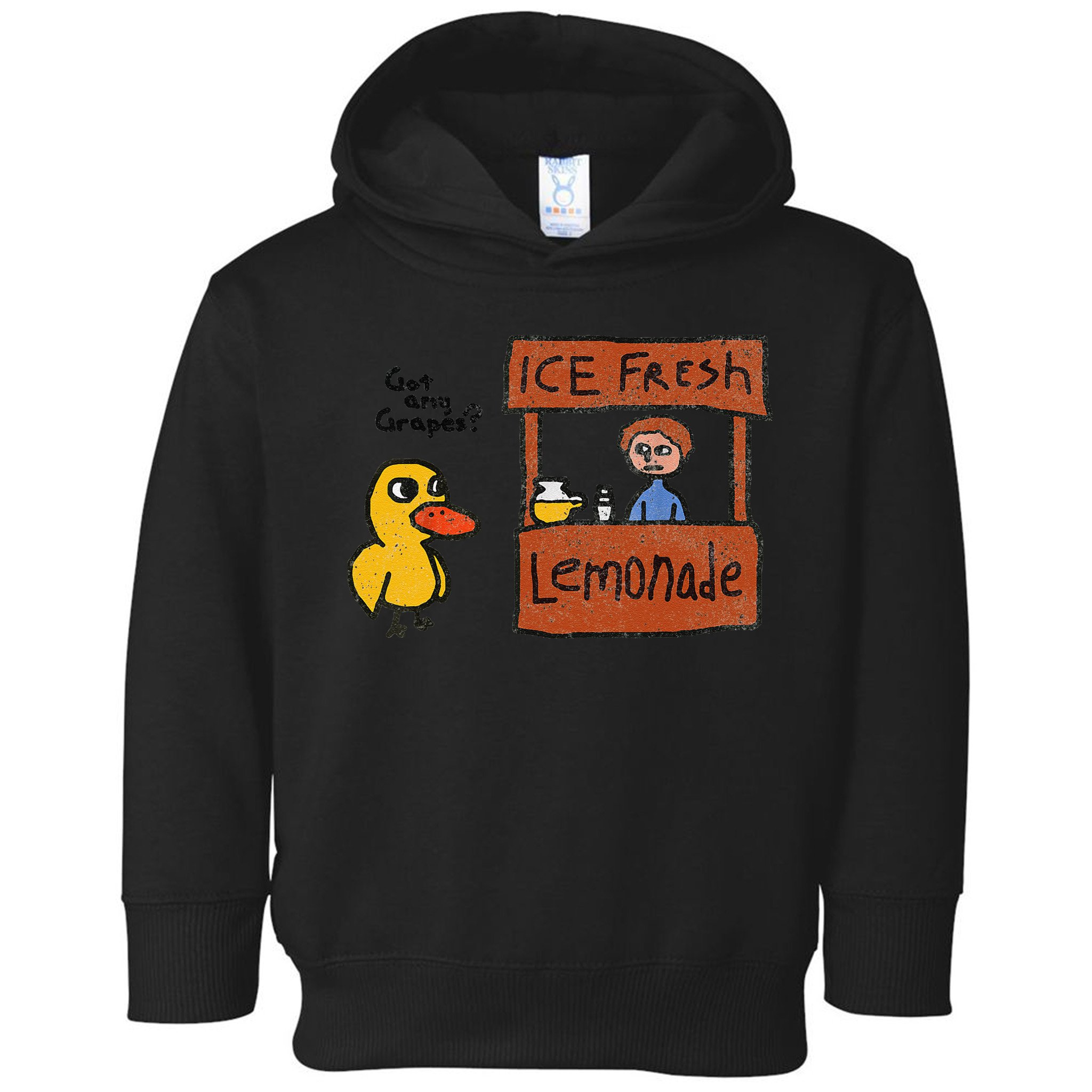Ice Fresh Lemonade Got Any Grapes Duck Funny Gift Toddler Hoodie