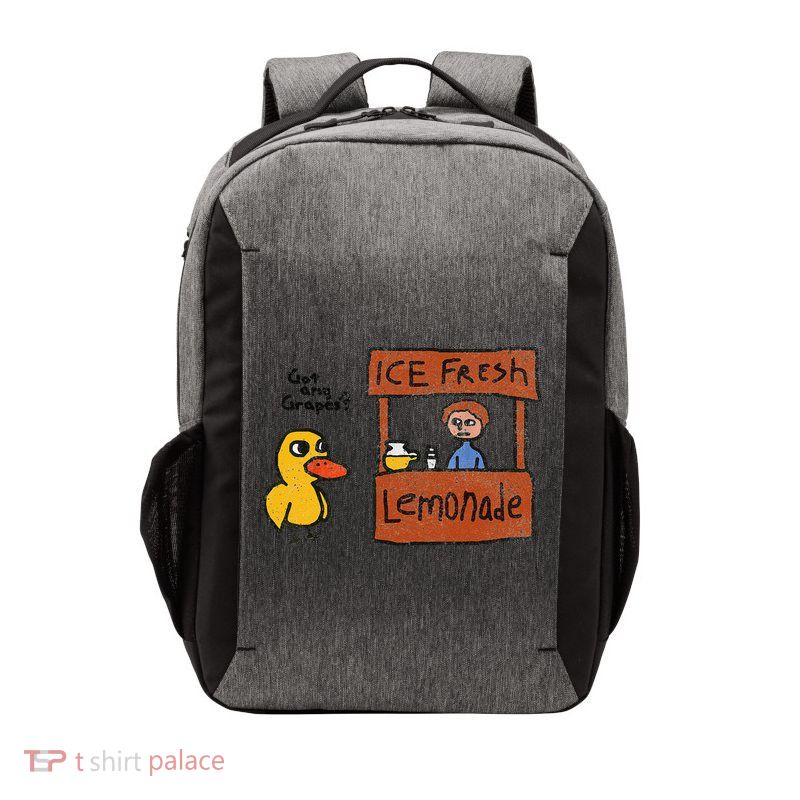 Ice Fresh Lemonade Got Any Grapes Duck Funny Gift Vector Backpack