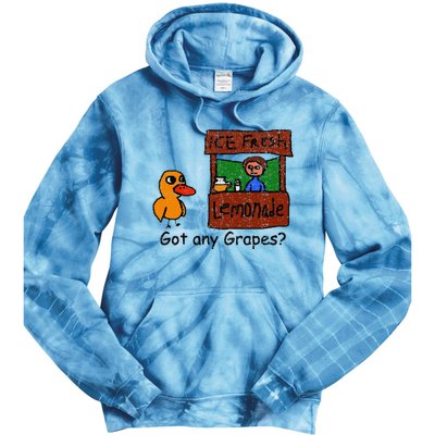 Ice Fresh Lemonade Duck Funny Got Any Grapes Love Gift Tie Dye Hoodie