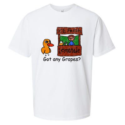 Ice Fresh Lemonade Duck Funny Got Any Grapes Love Gift Sueded Cloud Jersey T-Shirt