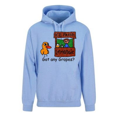 Ice Fresh Lemonade Duck Funny Got Any Grapes Love Gift Unisex Surf Hoodie