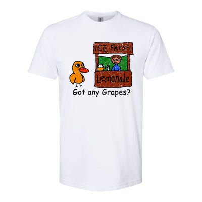 Ice Fresh Lemonade Duck Funny Got Any Grapes Love Gift Softstyle CVC T-Shirt