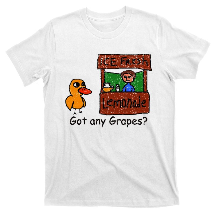 Ice Fresh Lemonade Duck Funny Got Any Grapes Love Gift T-Shirt