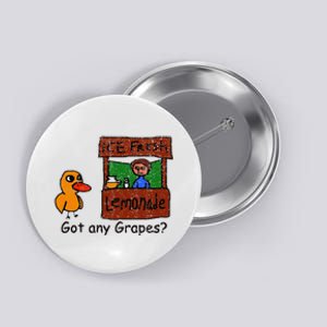 Ice Fresh Lemonade Duck Funny Got Any Grapes Love Gift Button