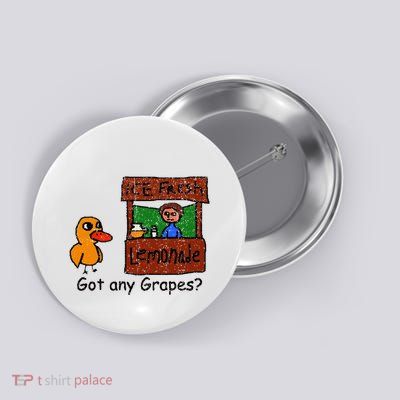 Ice Fresh Lemonade Duck Funny Got Any Grapes Love Gift Button