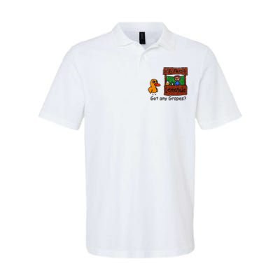 Ice Fresh Lemonade Duck Funny Got Any Grapes Love Gift Softstyle Adult Sport Polo