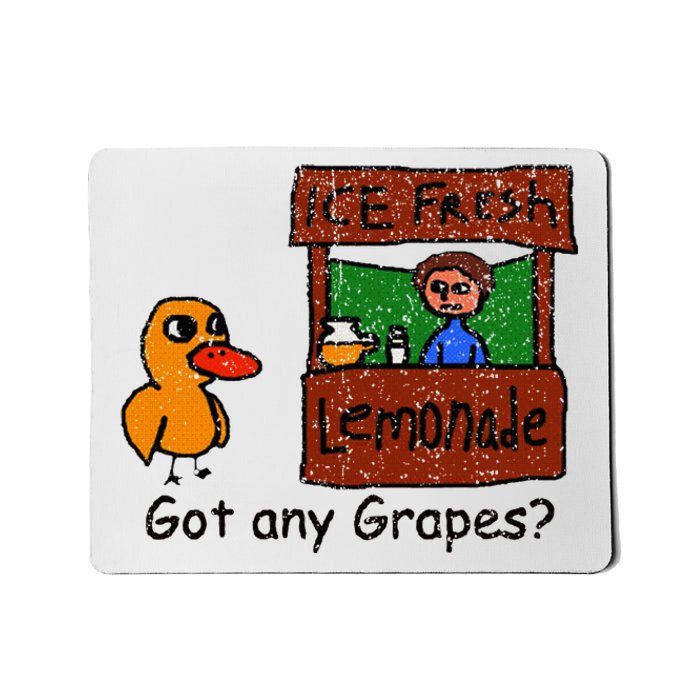 Ice Fresh Lemonade Duck Funny Got Any Grapes Love Gift Mousepad