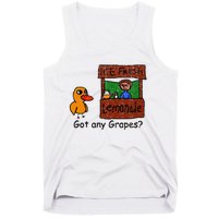 Ice Fresh Lemonade Duck Funny Got Any Grapes Love Gift Tank Top