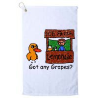 Ice Fresh Lemonade Duck Funny Got Any Grapes Love Gift Platinum Collection Golf Towel