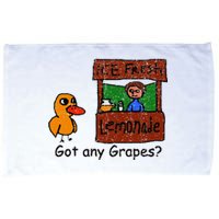 Ice Fresh Lemonade Duck Funny Got Any Grapes Love Gift Microfiber Hand Towel