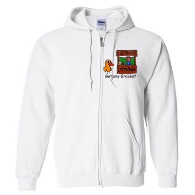 Ice Fresh Lemonade Duck Funny Got Any Grapes Love Gift Full Zip Hoodie