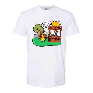 Ice Fresh Lemonade Got Any Grapes Duck Funny Gift Softstyle CVC T-Shirt